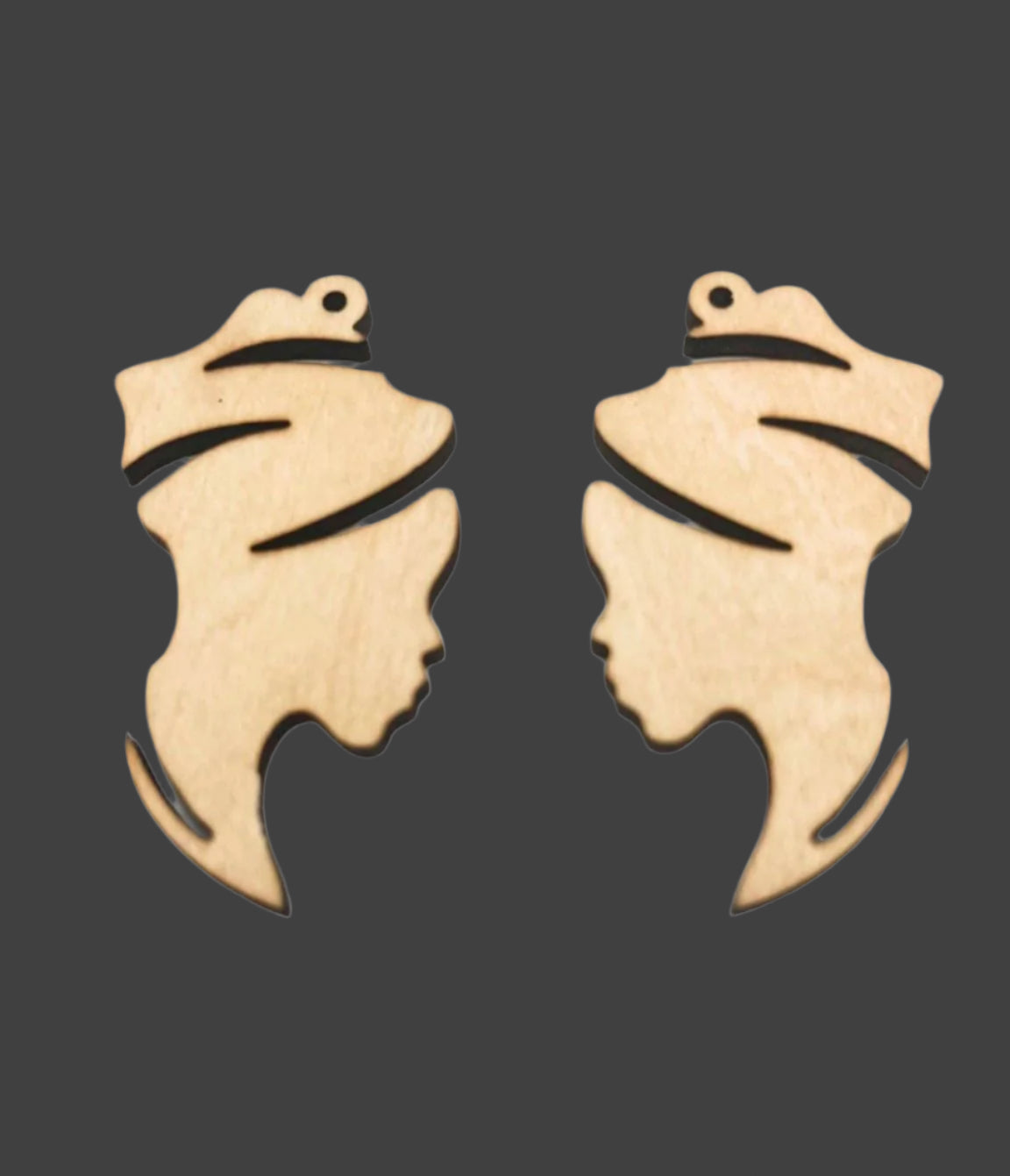 Earring Blanks - Nubian Queen (5 pairs)
