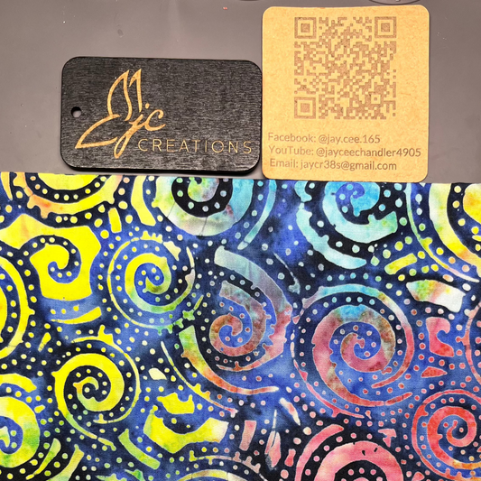Creativity tool - Beautiful metallic cotton & Batik (Metallic) fabric BUNDLE