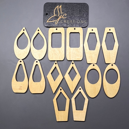 Earring Blanks Donut lovers
