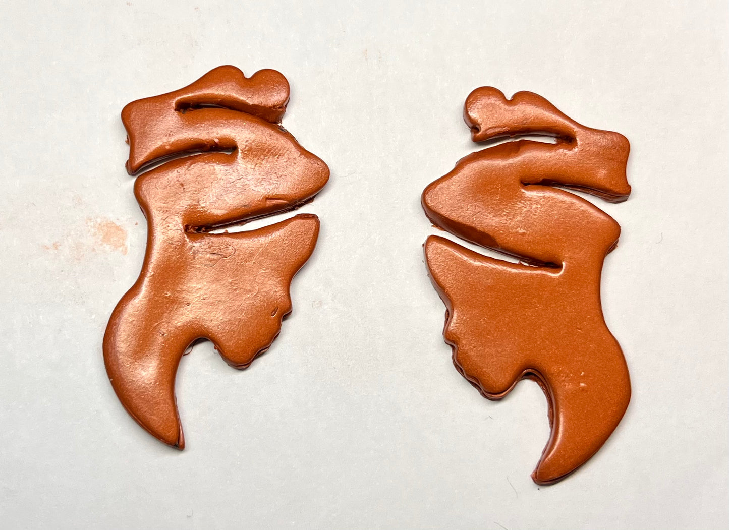 Creativity tool - Clay Cutter - Nubian Queen - 2pc mirrored LIMITED SUPPLY
