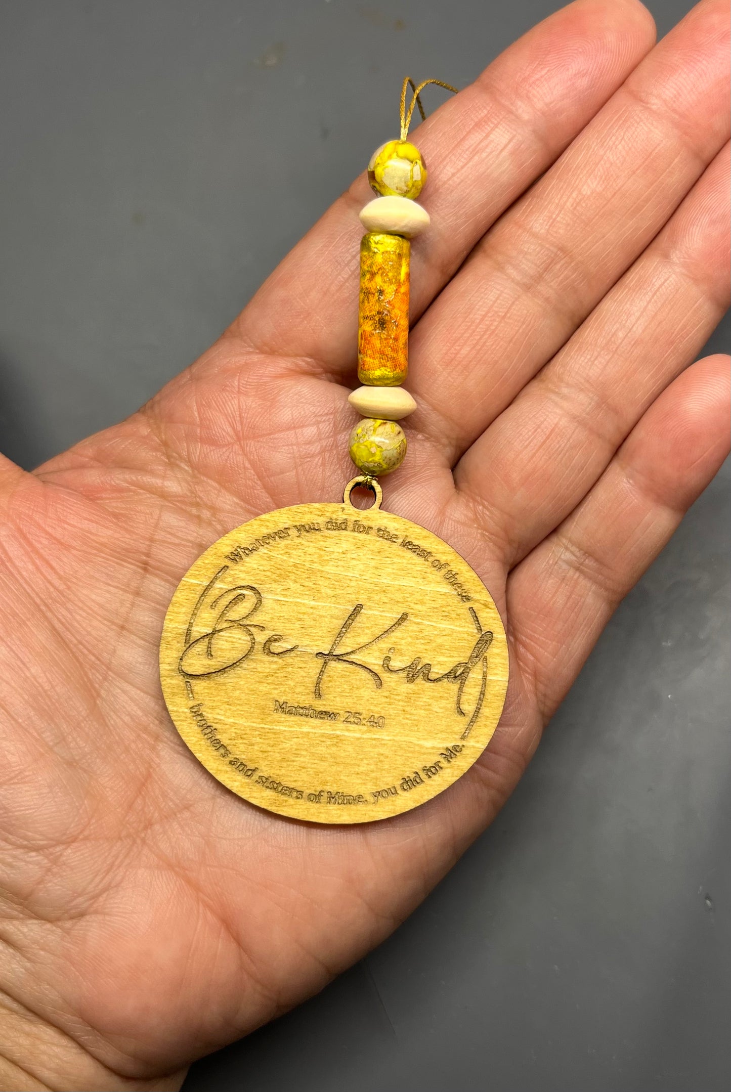 Creativity tool - Engraved Words of Faith - 9 different sayings