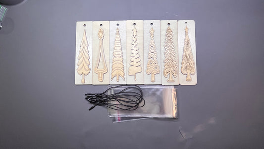 A Bookmark Ornament/Tag-DIY Kit (21pcs)