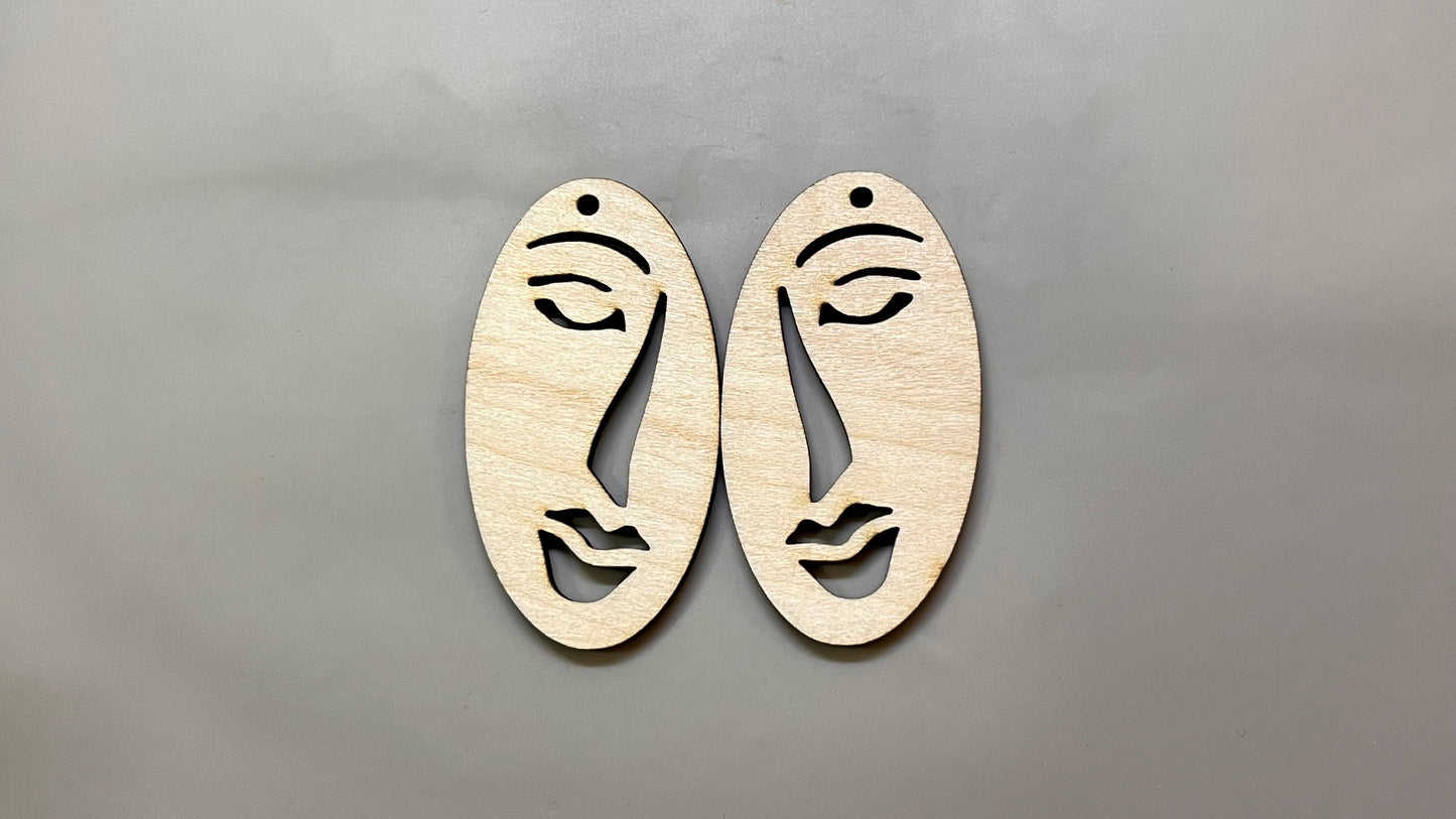 ***Muse Oval (5 pairs) 10 pcs 2in, 2.5in or 3in