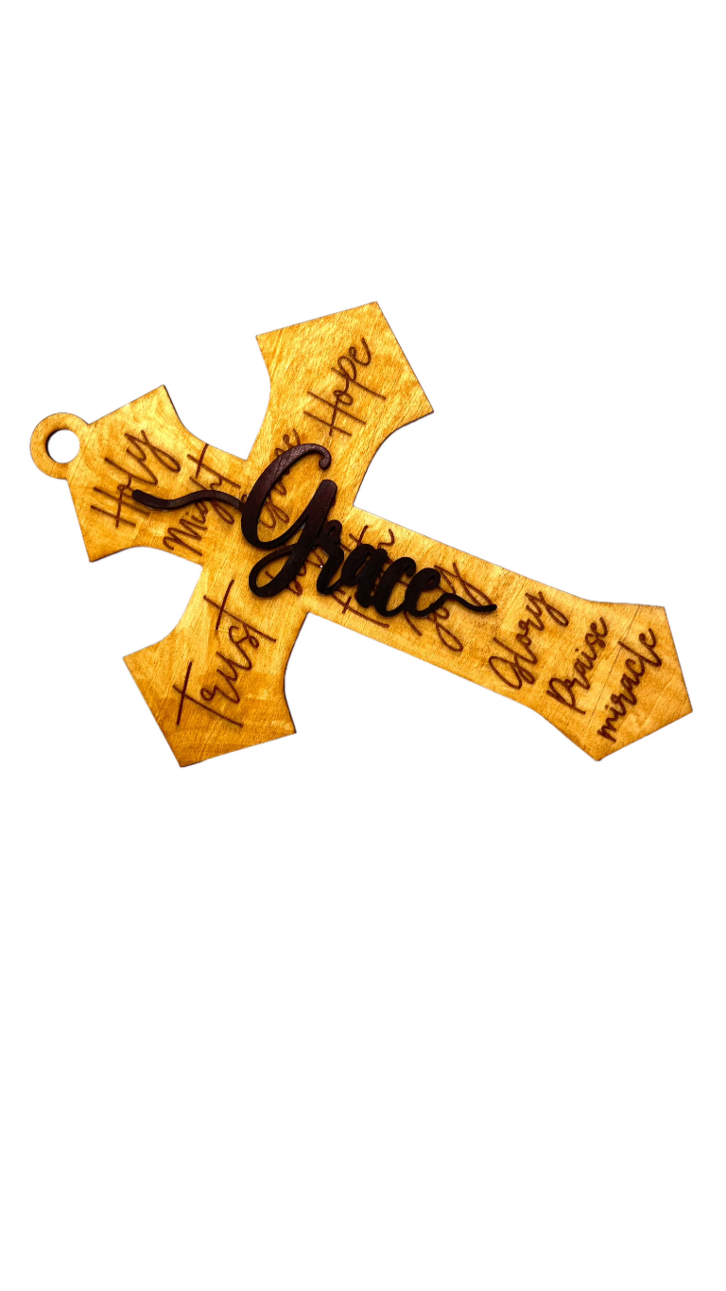 Wall Decor Rustic Faith - 3pc set