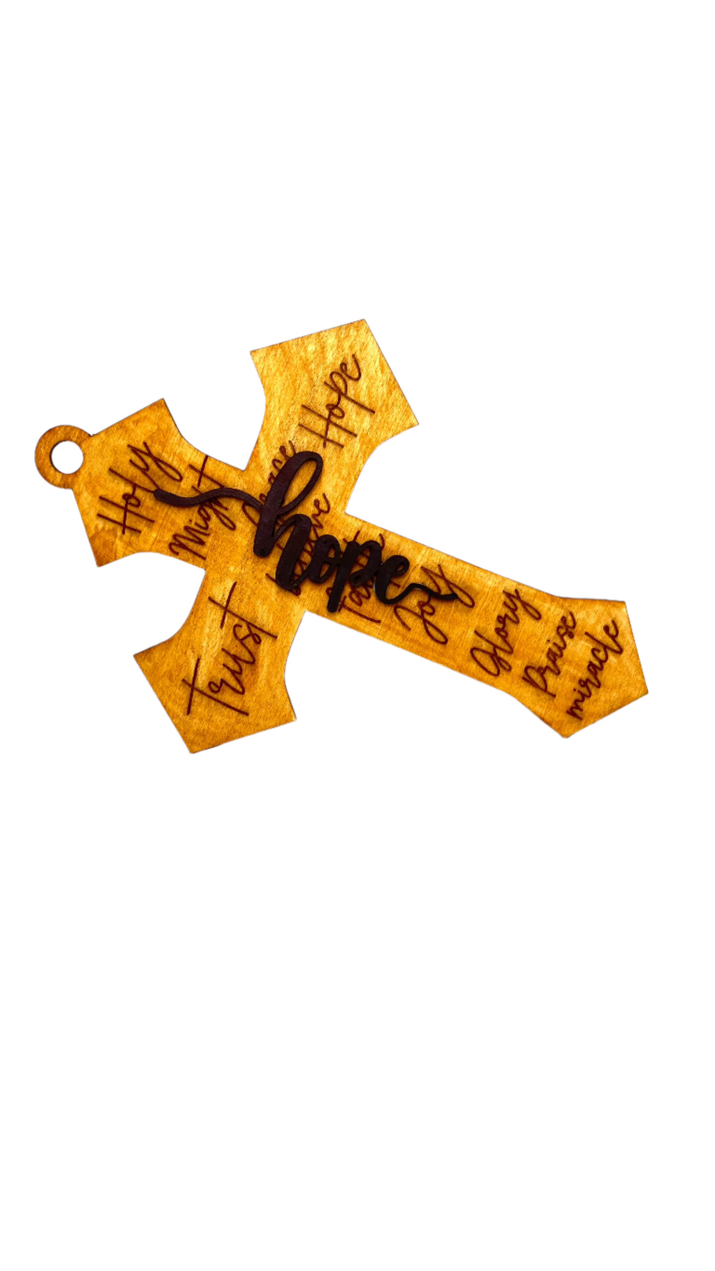 Wall Decor Rustic Faith - 3pc set