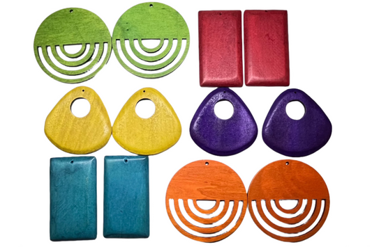 Earring Blanks - Various Colors/Shape/Sizes