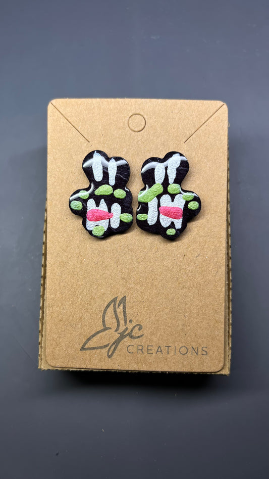 Earrings #2 - Funky Post Back