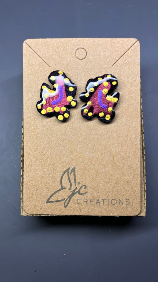 Earrings #3 - Funky Post Back