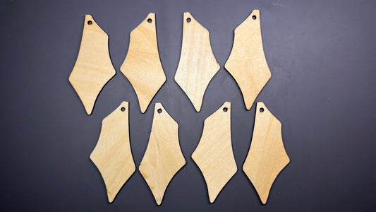 Creativity tool - Unfinished wood blank -  Organic shape #1