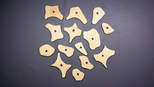Creativity tool - Unfinished wood blank - Organic shape #2
