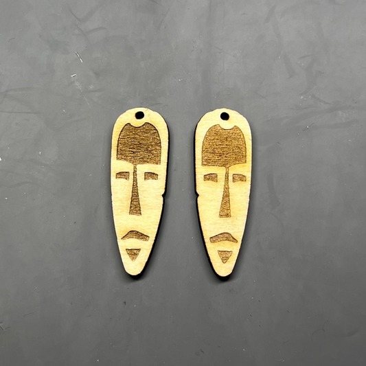 Creativity tool - Mask Wood Blanks