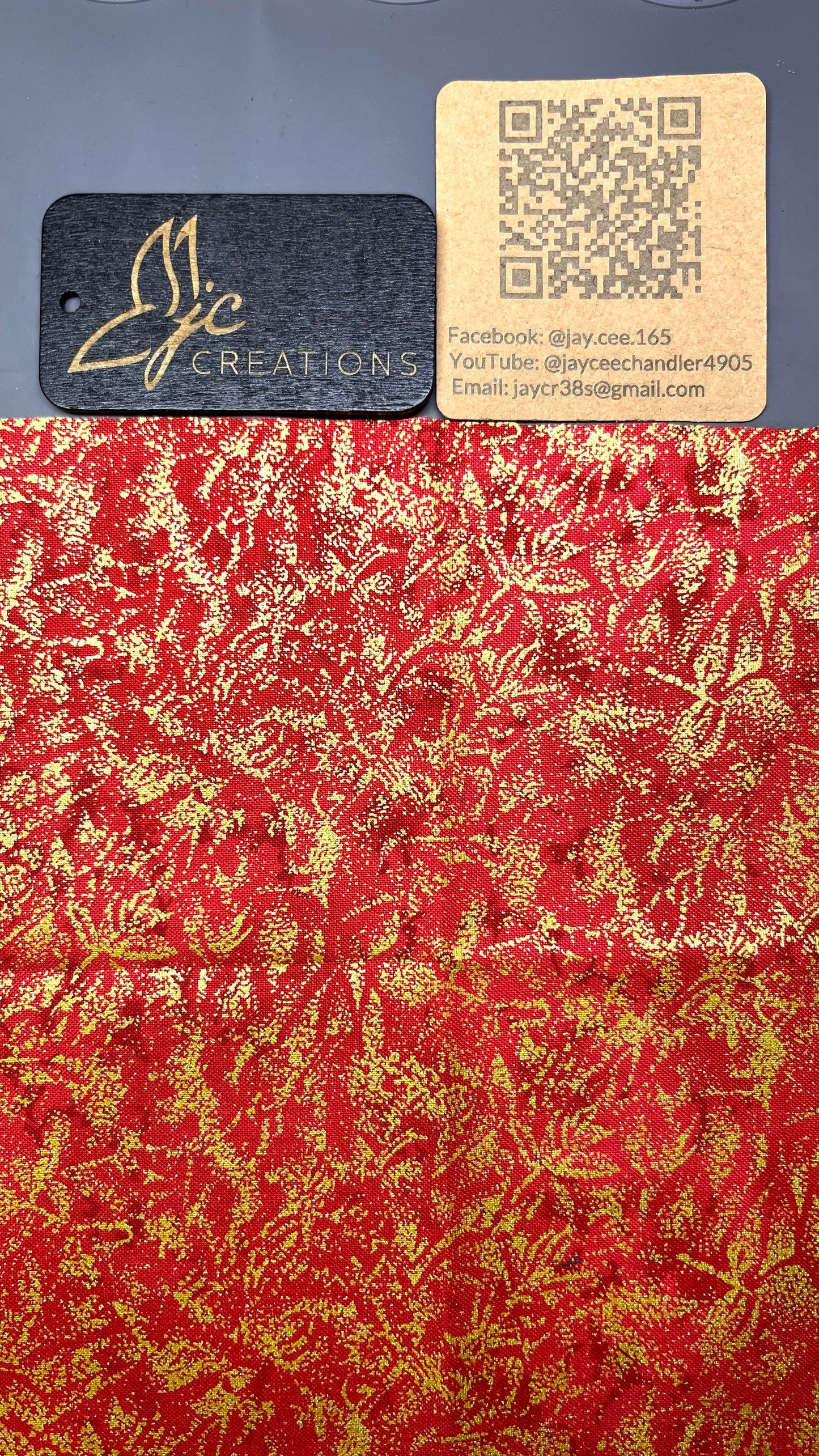 Creativity tool - Beautiful metallic cotton & Batik (Metallic) fabric BUNDLE