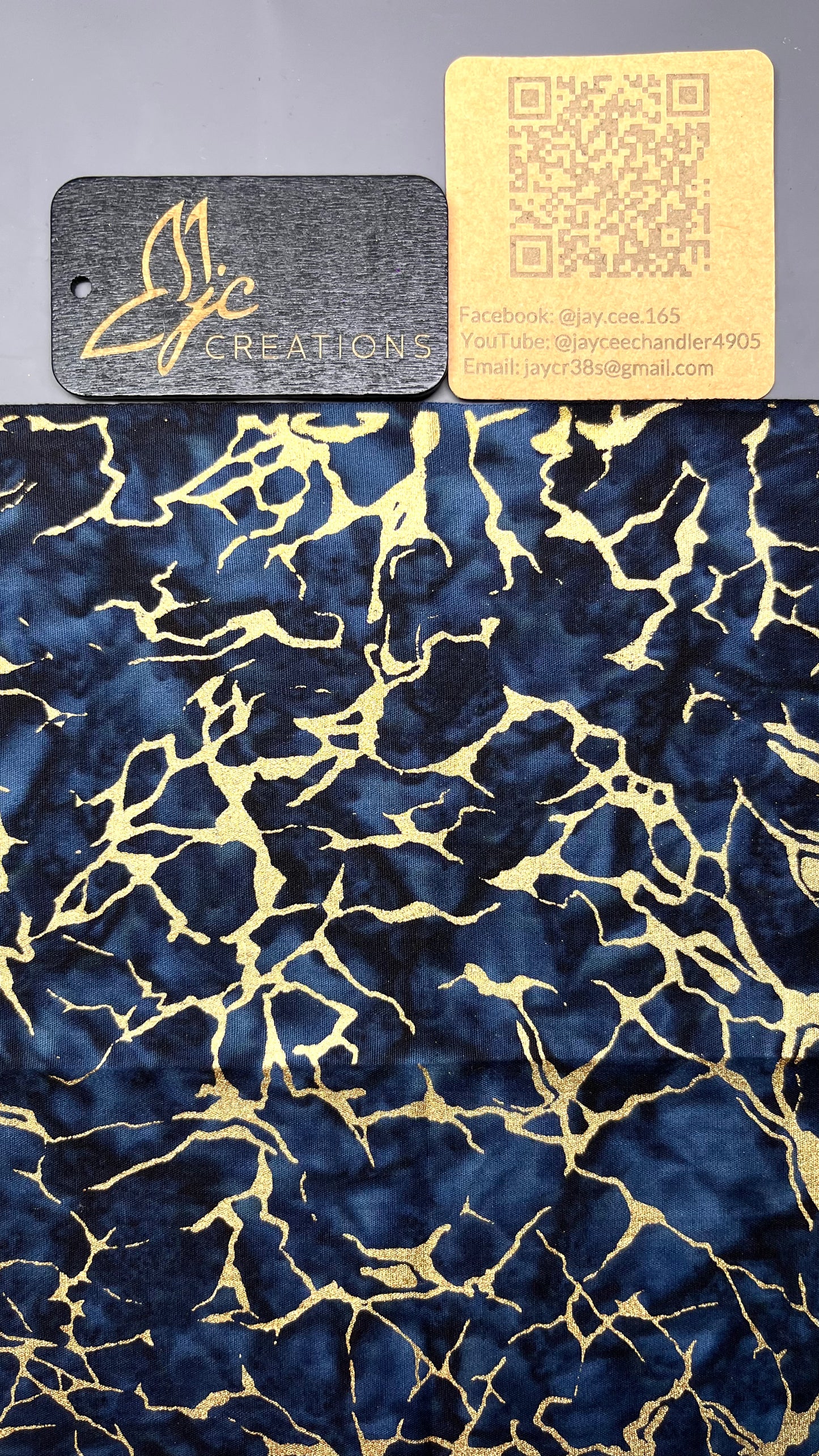Creativity tool - Beautiful metallic cotton & Batik (Metallic) fabric BUNDLE