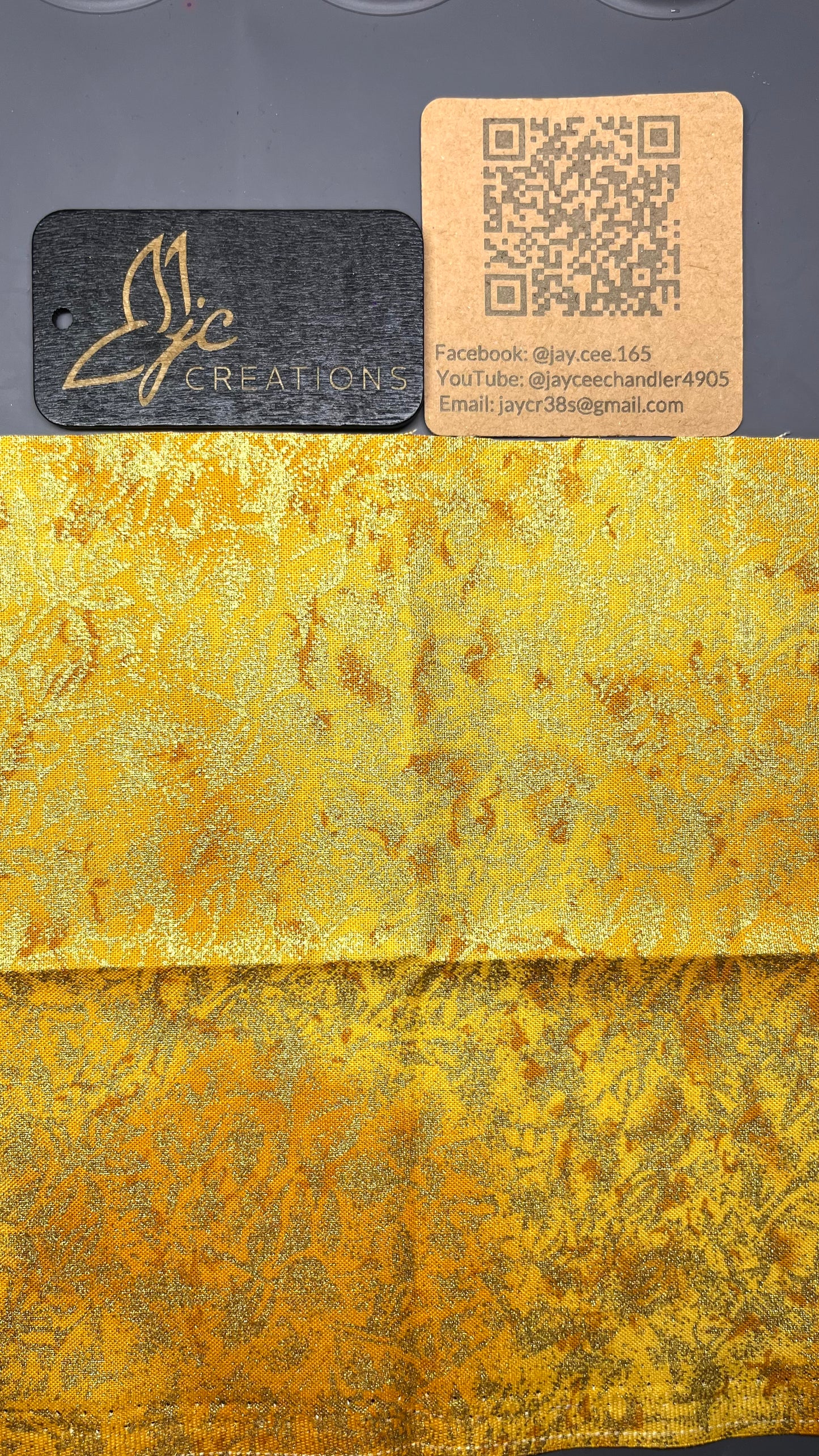 Creativity tool - Beautiful metallic cotton & Batik (Metallic) fabric BUNDLE