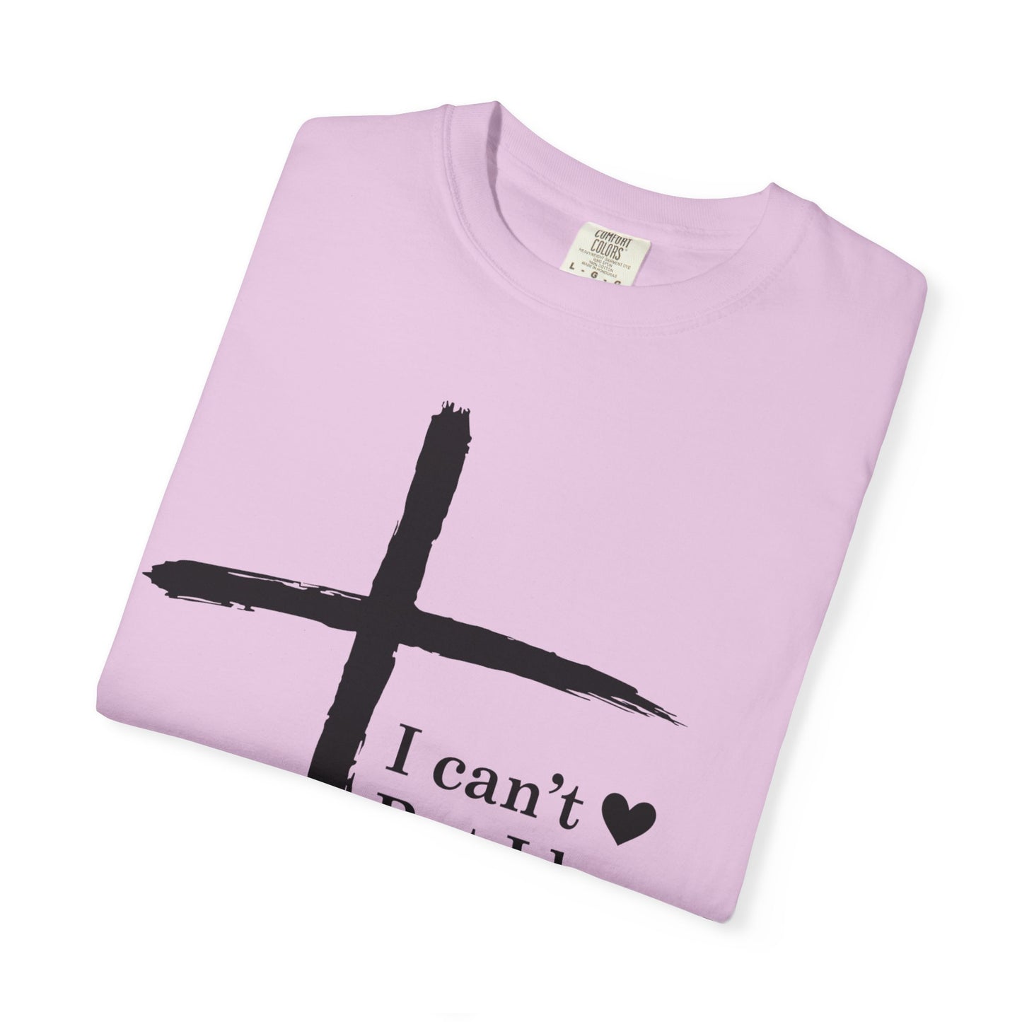 Christian Cross T-Shirt — “I can't  But I know a Guy…” Faith Tee