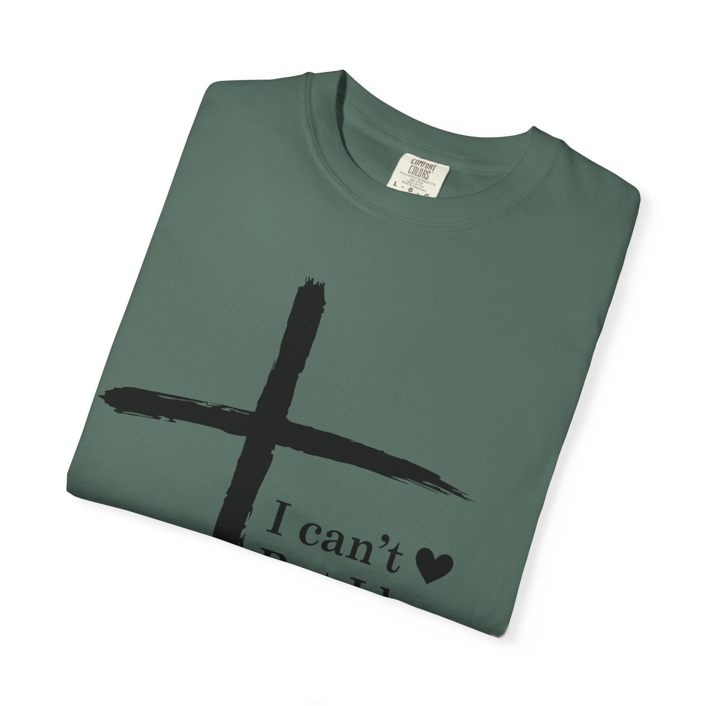 Christian Cross T-Shirt — “I can't  But I know a Guy…” Faith Tee