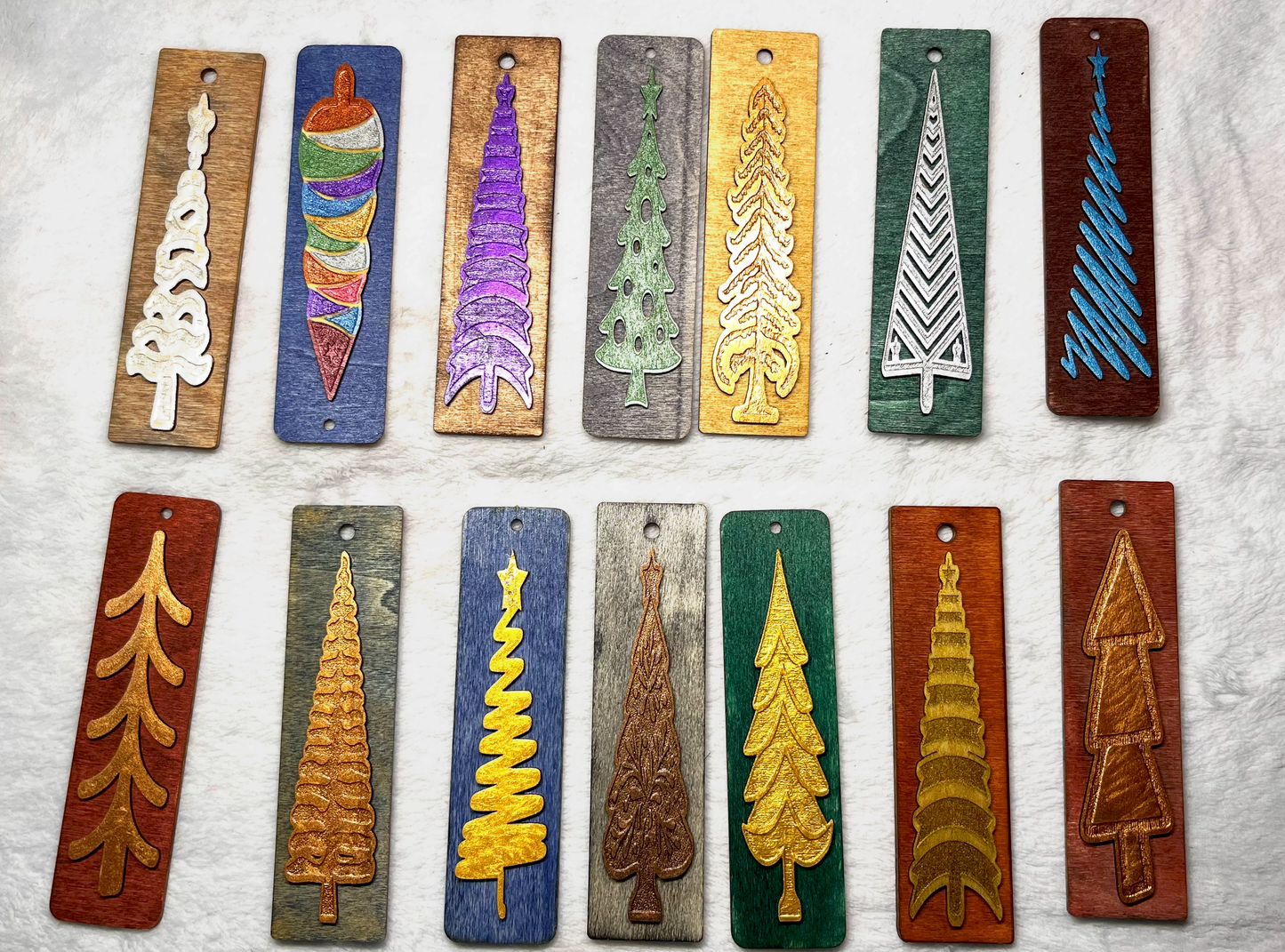 A Bookmark Ornament/Tag-DIY Kit (21pcs)