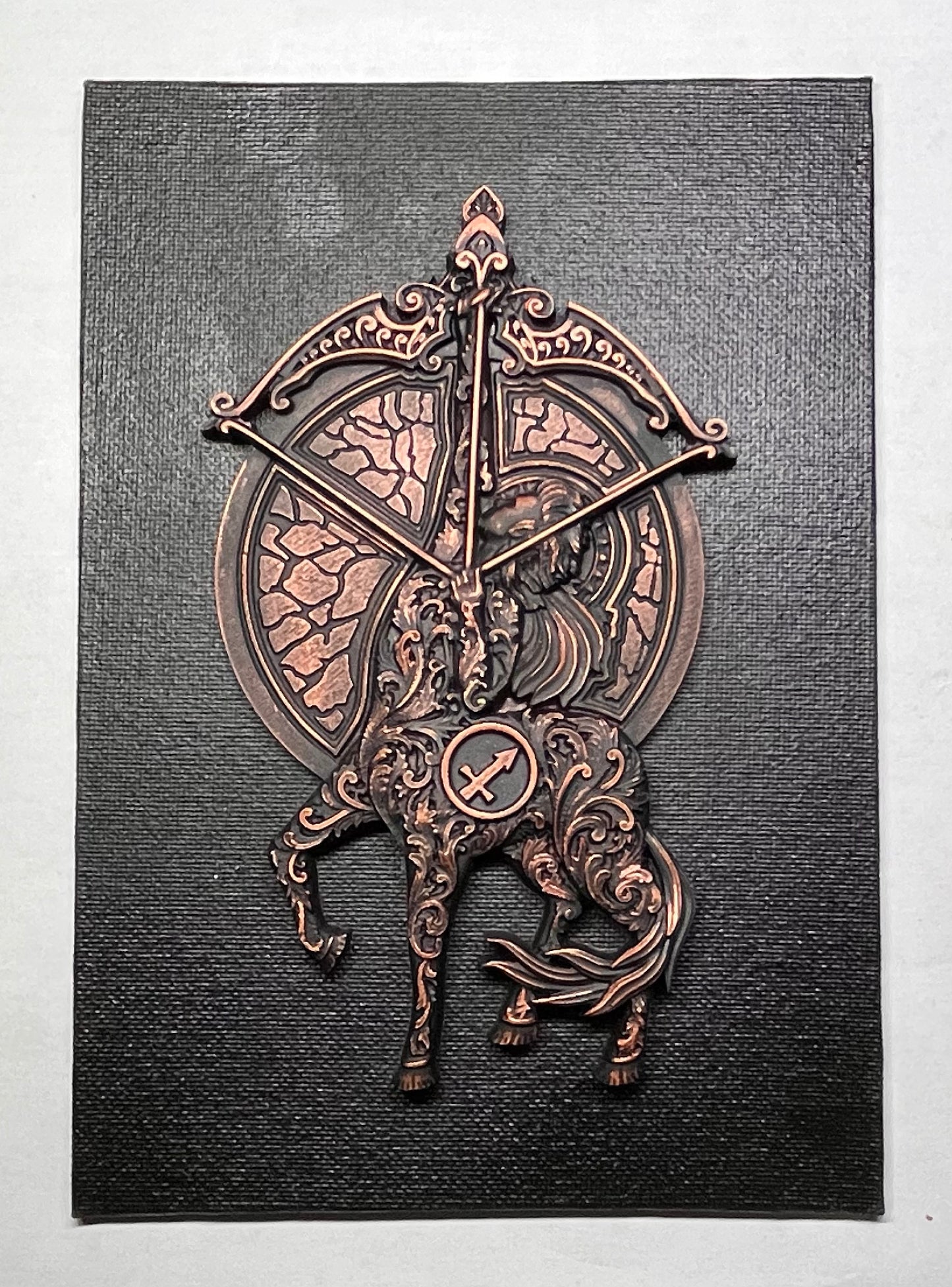 A Zodiac Sign Decorative Plaque