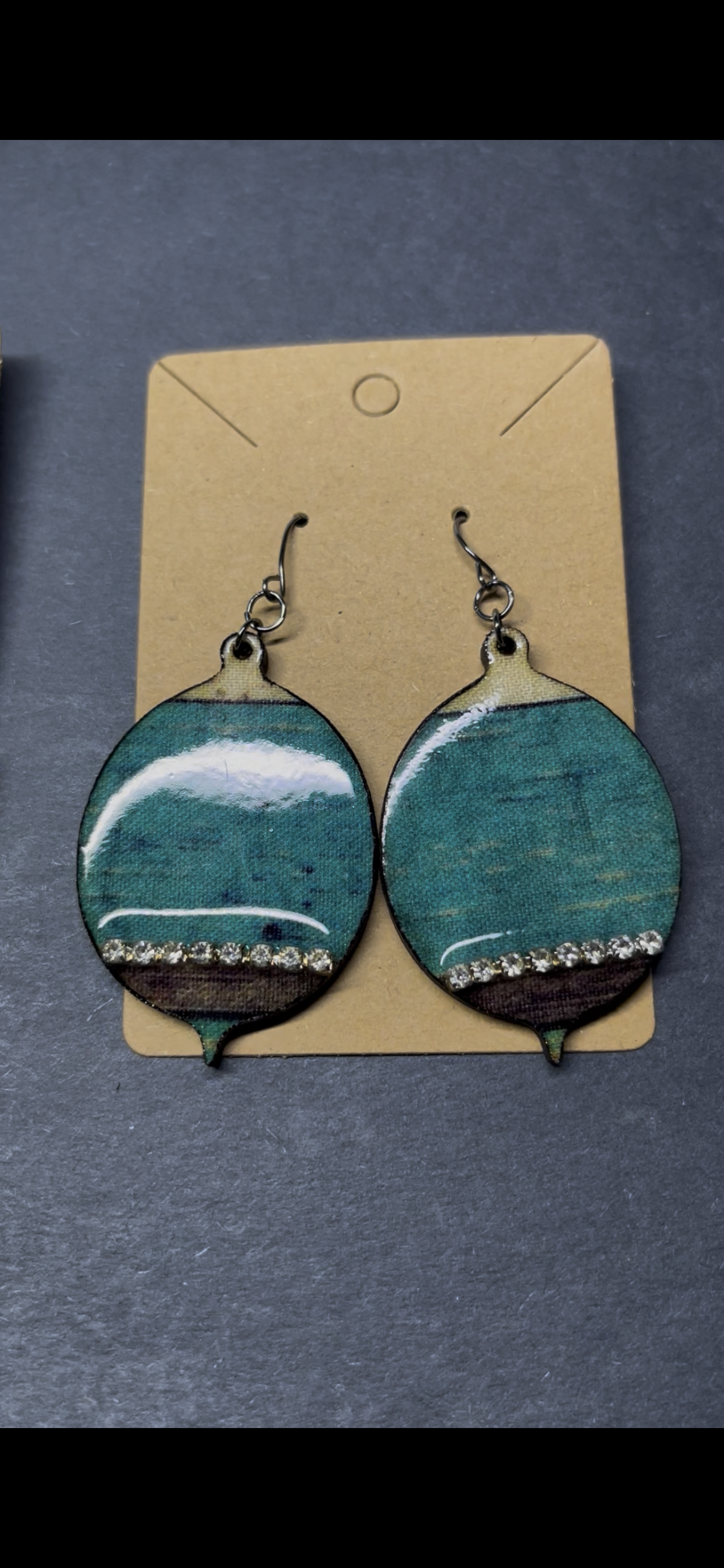 A Rustic Vibe with a little Bling - Earrings