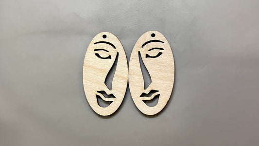 ***Muse Oval (5 pairs) 10 pcs 2in, 2.5in or 3in