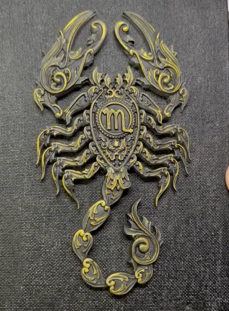 A Zodiac Sign Decorative Plaque