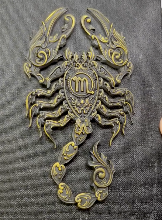 A Zodiac Sign Decorative Plaque